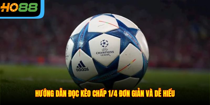 Hướng dẫn đọc kèo chấp 1/4 đơn giản và dễ hiểu