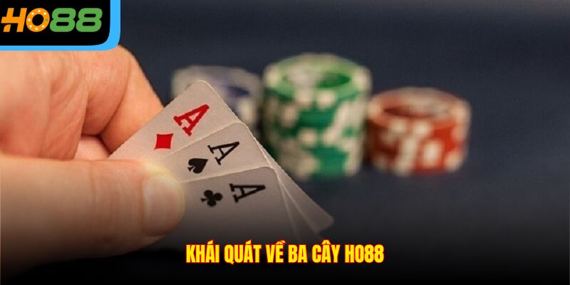 Khái quát về Ba Cây Ho88