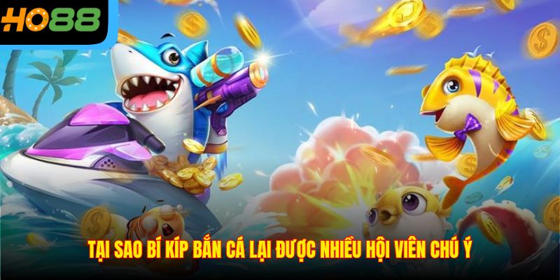 Tại sao bí kíp bắn cá lại được nhiều hội viên chú ý